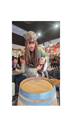 Animation parc à thème Pirate